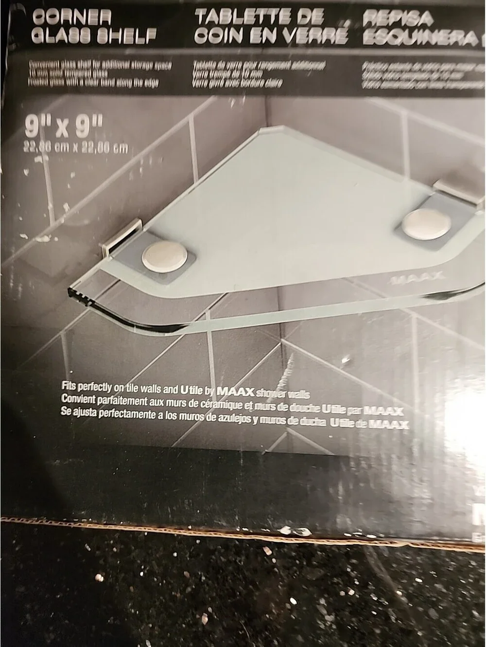 MAAX 10060311 Shower Shelf 9
